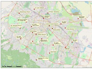 22 сензора ще измерват качеството на въздуха в София до края на годината