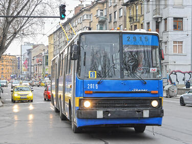 Удължена тролейбусна линия ще замести спрения трамвай 6 в София