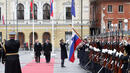 Президентът и съпругата му Десислава Радева на официално посещение в Словения