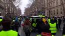 "Жълтите жилетки" се събират на протест в Страсбург
