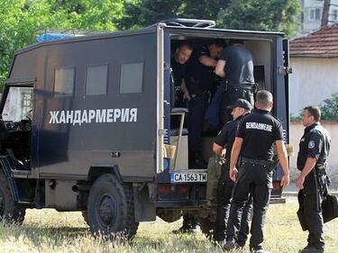 Полицейска акция в Сандански