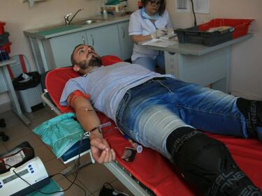Рокери с акция по даряване на кръв в столицата