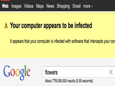 Google алармира, ако компютърът е заразен от зловреден софтуер