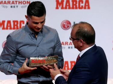 Роналдо бе удостоен с много престижна награда в Мадрид