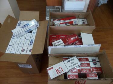 Над 155 мастърбокса нелегални цигари вханали митниците за месец