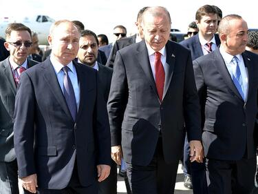 Ердоган иска 4 пъти увеличение на стокообмена Турция-Русия