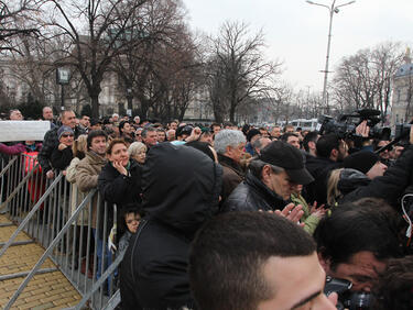 Национален протест блокира центъра на София