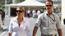 Жената на Шумахер намекна за сериозно подобрение на легендата