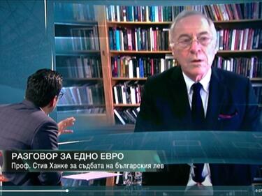 Стив Ханке: Когато минете към еврото, ще сте в капан, никога няма да се измъкнете