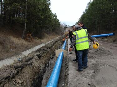 Спасителният водопровод за Перник влиза в тестов режим