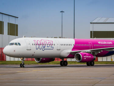Отмениха плануваните за днес полети на Wizz Air между Лондон и Варна