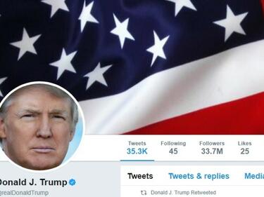 Twitter забрани акаунта на Тръмп завинаги