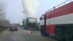 Горящ камион блокира трафика през „Шипка“