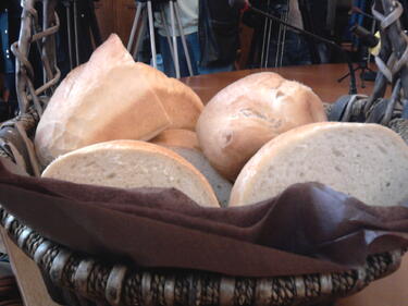 Панагия - въздигане на хляба