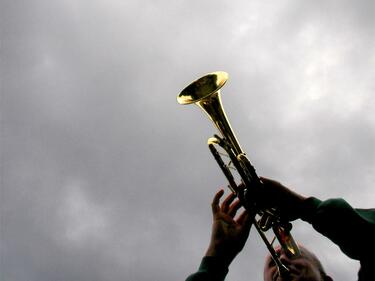 Тромпетът на Венци Благоев прогони дъжда в парк "Заимов"