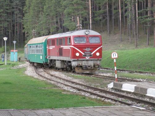 От 25 април се възстановява движението на международния влак, който