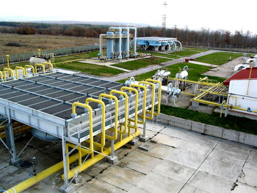 Газовото хранилище в България е с най малко запълнен капацитет в