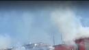 Пожар горя в пловдивско училище (ВИДЕО)