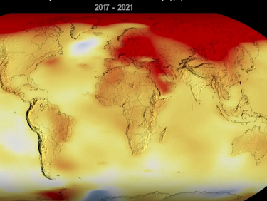 Ето как Земята се е затоплила от 1880 г. насам (ВИДЕО)