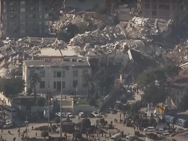 Серия от земетресения и днес в Югоизточна Турция
