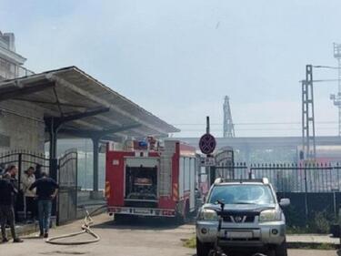 Пожар горя във влака от Варна за София
