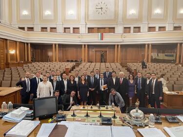 Парламентът прие окончателно на второ четене законопроекта за държавния бюджет за 2023 г.