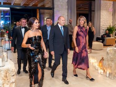 Президентшата Деси Радева откри 5-звезден хотел с бутикова рокля и скъпарски обувки