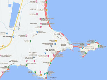 (ГРАФИКИ) Глобалното затопляне прави Несебър остров и потапя плажовете на Слънчев бряг