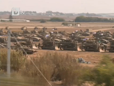 Израелски танкове заеха позиции на централните улици в град Газа
