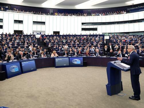 Българският министър председател е на посещение в Страсбург Пред евродепутатите премиерът държа