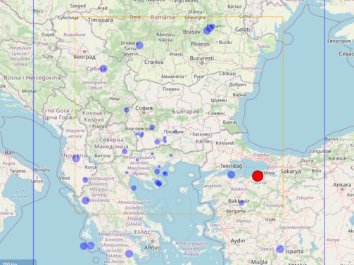 Земетресение с магнитуд 5 1 по Рихтер разлюля Турция съобщи Европейският