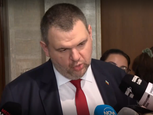 Председателят на ПГ на ДПС Делян Пеевски коментира създалото се