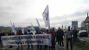 Симпатизанти и активисти на "Възраждане" блокираха входа на пристанище Бургас – запад