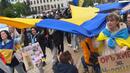 Шествие в подкрепа на Украйна се провежда в София (ОБНОВЕНА)