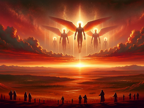 Древни извънземни същества с крила или перки са обикаляли Земята