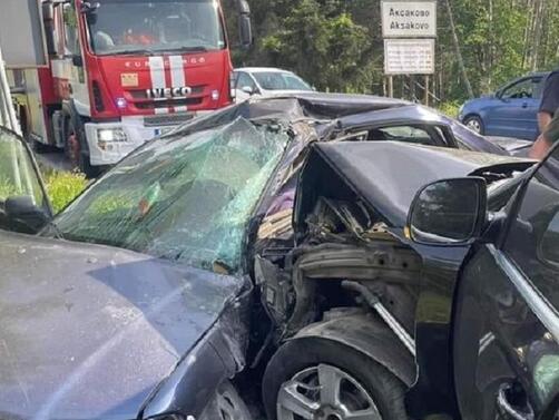 След катастрофата с кола на НСО , справката в Пътна