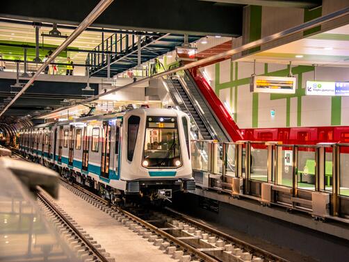 Софийският Метрополитен обяви поръчка за 8 нови метровлака на стойност