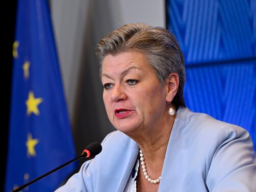 Еврокомисарят по вътрешните работи Илва Йохансон заяви че очаква България