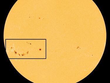 Астрономи предупреждават за серия от мощни слънчеви изригвания