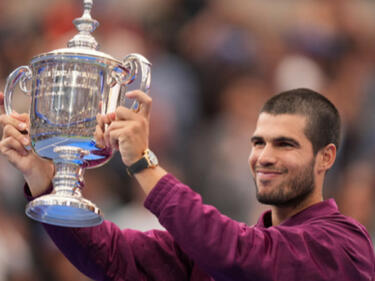 Карлос Алкарас - шампион на US Open, отново е №1 в света
