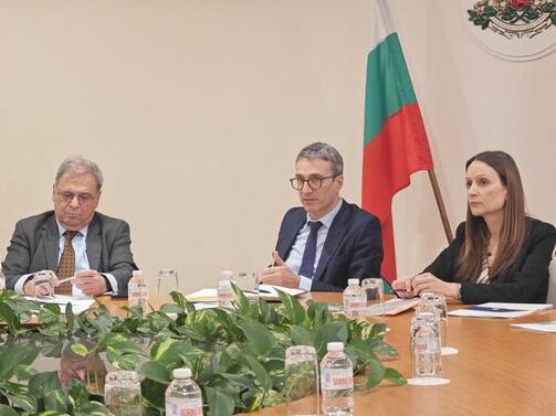 Министърът на енергетиката Трайчо Трайков проведе работна среща с представители на бизнеса