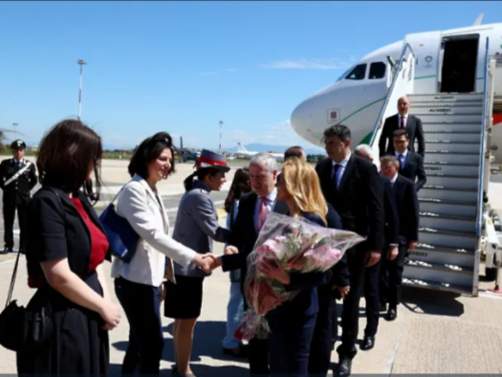 Българската парламентарна делегация водена от председателя на Народното събрание Михаела