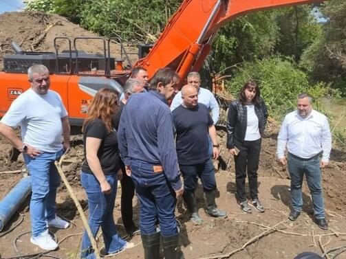 Министрите на регионалното развитие и благоустройството Иван Шишков на труда