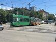 Два трамвая се удариха на ключово кръстовище в София ВИДЕО
