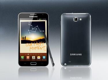 Galaxy Note: гигантски телефон или миниатюрен таблет?