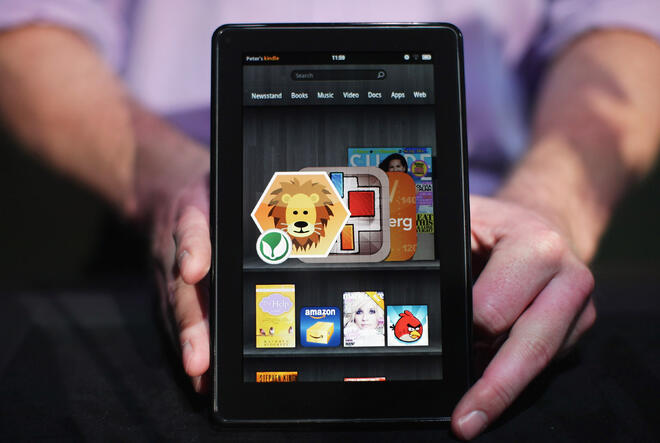 Kindle Fire се изправя срещу iPad