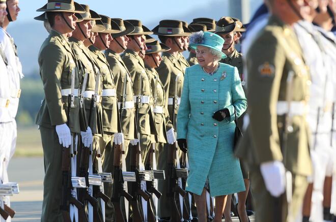 Елизабет ІІ е на посещение в Австралия