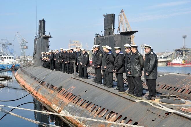 Подводницата "Слава" беше "пенсионирана" от състава на ВМС 