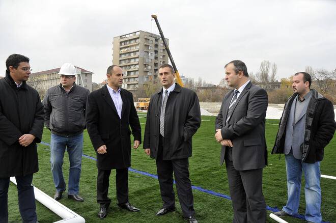 Малкият стадион "Академик" става модерна спортна база