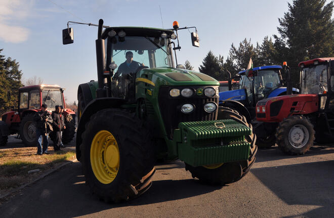 "Не убивайте българското земеделие", призоваха земеделци